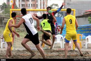 نتايج روزنخست مسابقات هندبال ساحلي منطقه جنوب كشور